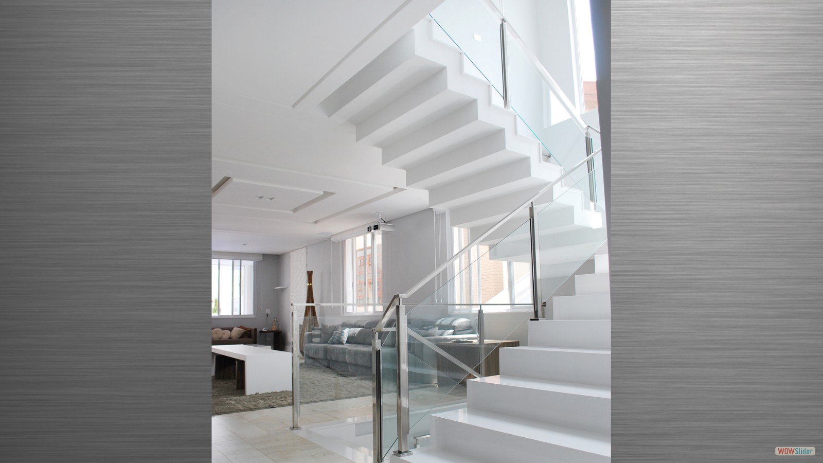Corrimão Tubo Quadrado Inox 4