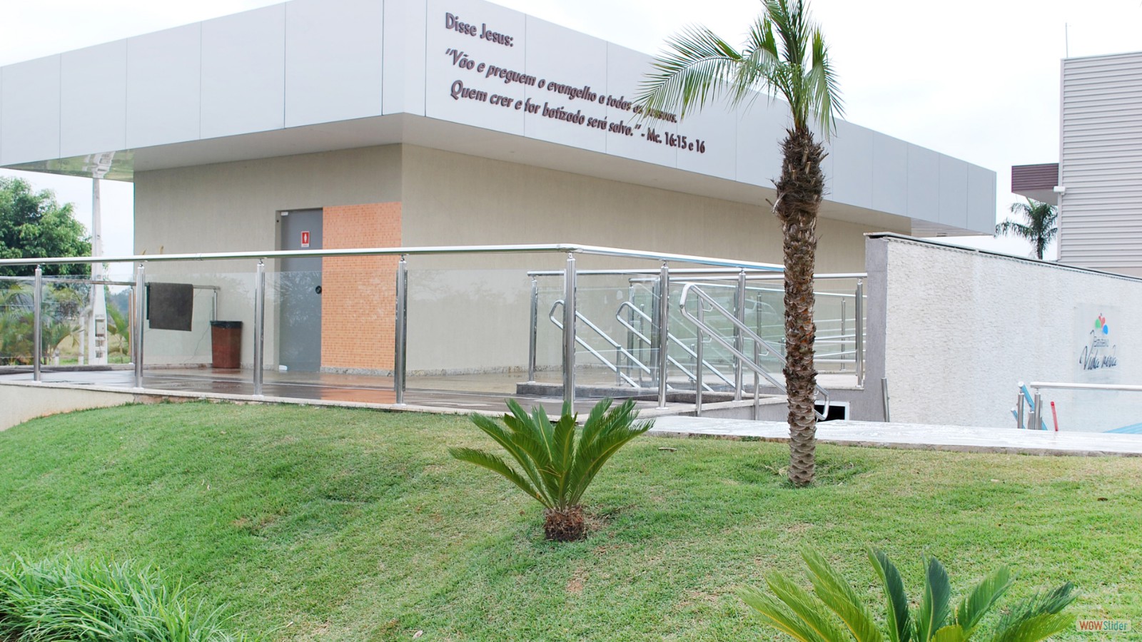 Guarda Corpo Inox Jardim